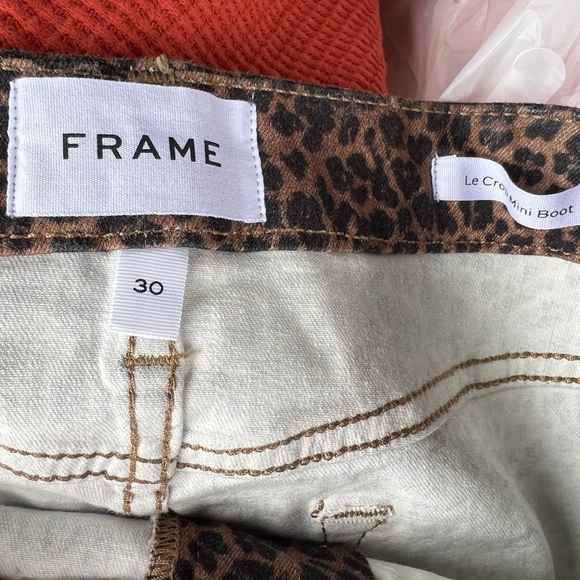 FRAME Cheetah pants. Size 30 - Picture 3 of 4